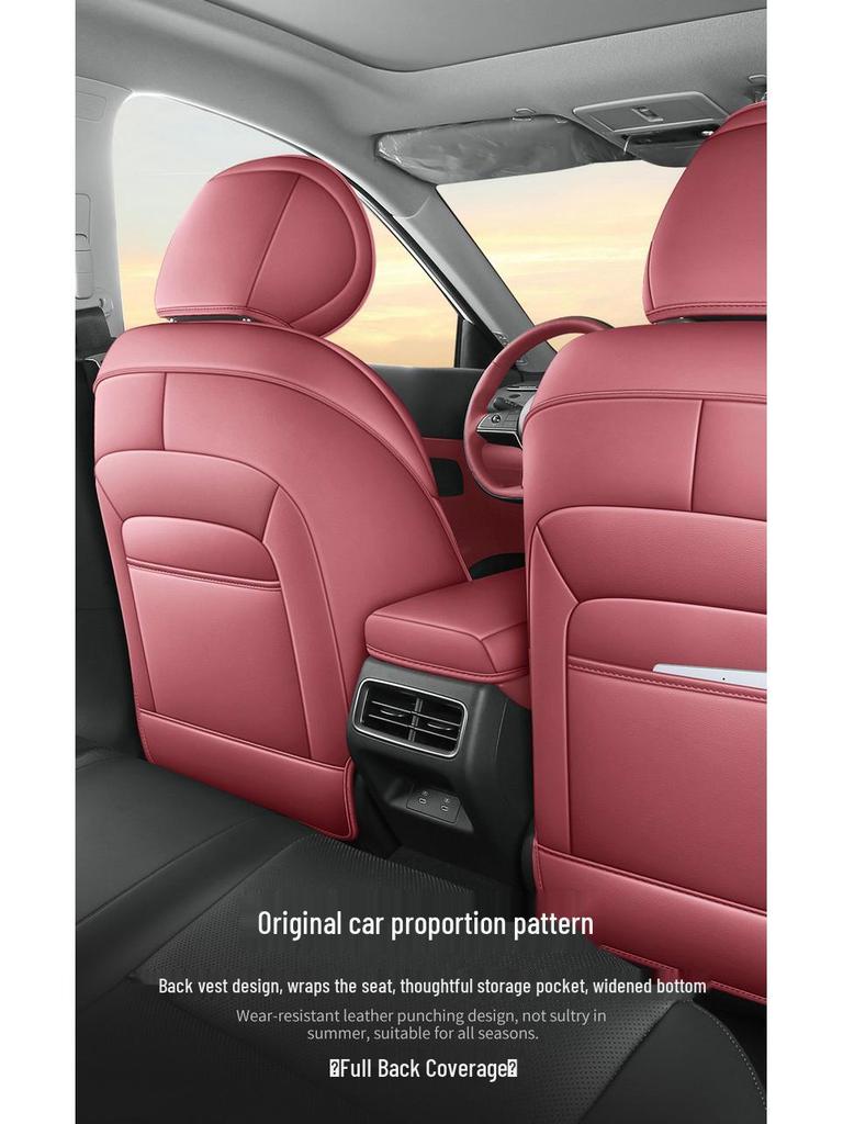 Breathable Leather Seat Covers for 2026 Altima, Full Surround All-Season Cushion
