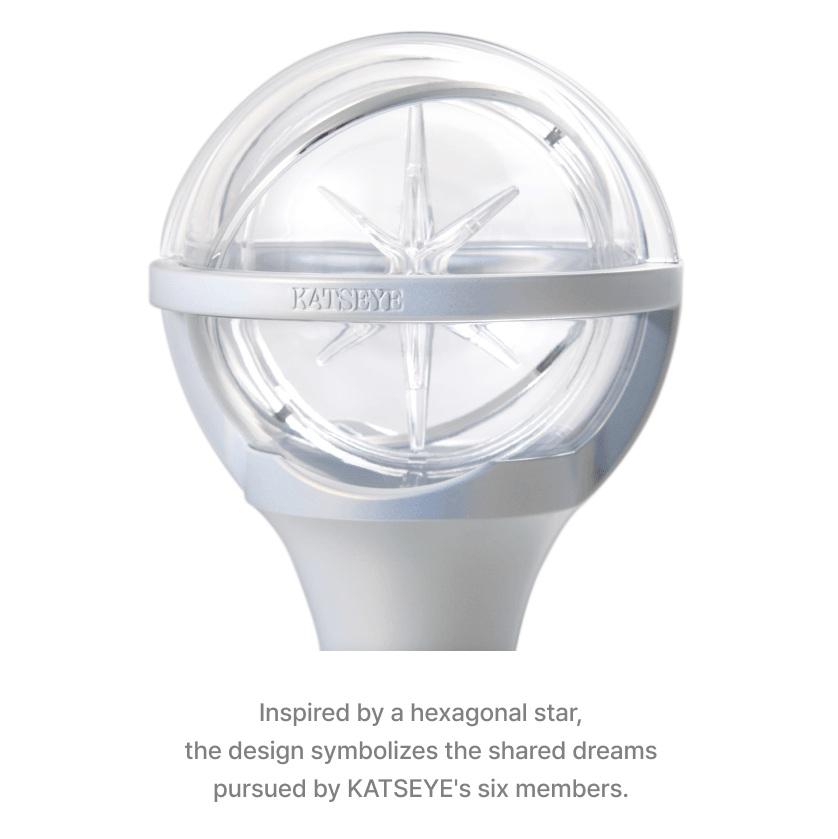 Official KATSEYE Light Stick - Global Fan Collectible with Bluetooth Sync