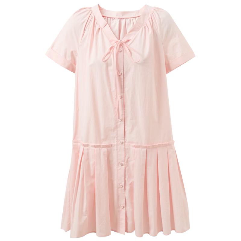 Women s Summer V-Neck A-Line Mini Dress XL