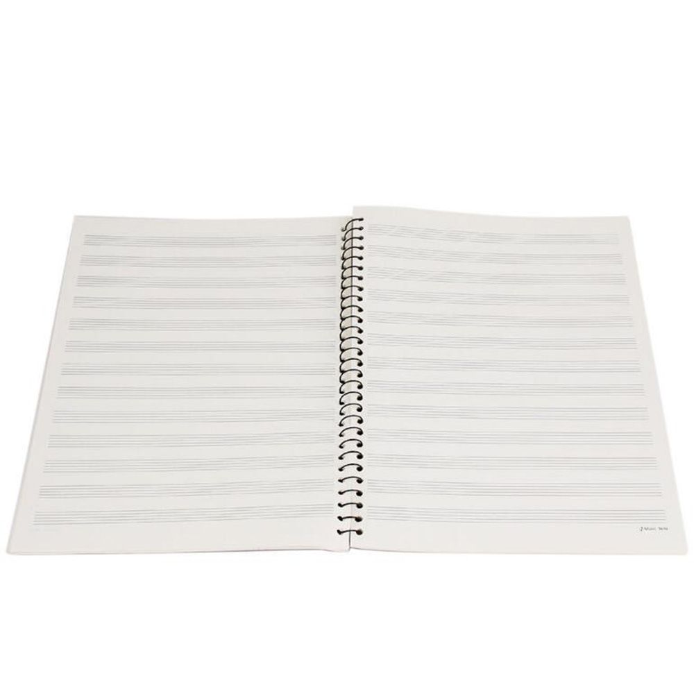 50 Pages Blank Sheet Professional for Music Writing Notebook Composer Staff Paper Musicians