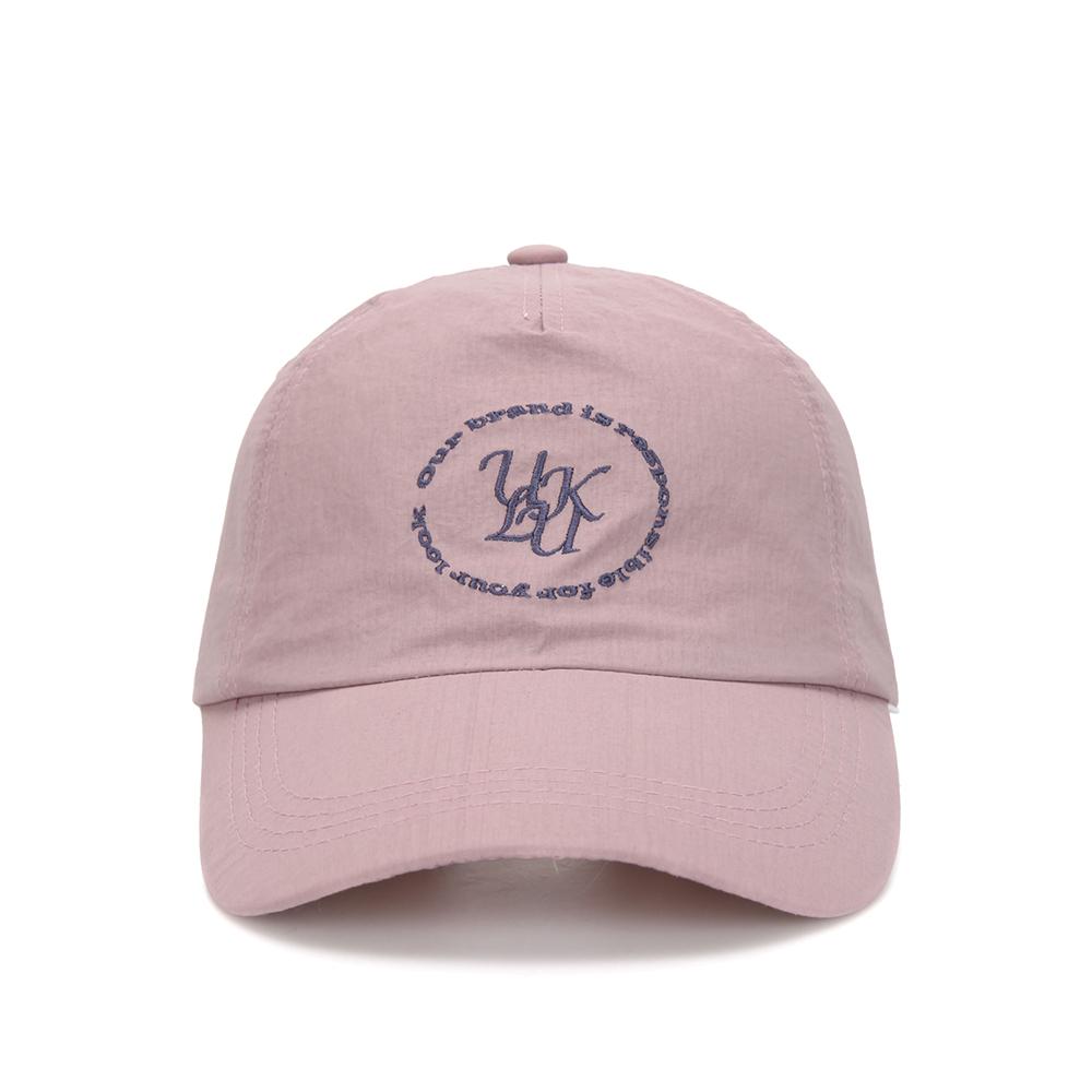 ULUK Lucida C Embroidered Nylon Ball Cap_Pink