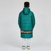 Champion Long Sleeve Warm Zip Hooded Coat with Embroidered Script School Kids' Windproof, Water-Repellent, Logo, Boys' Sportswear, CK-CS612-570-160