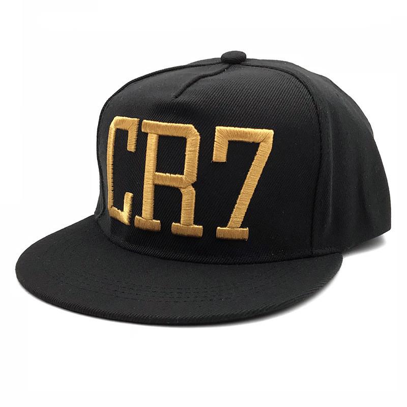 

Cristiano Ronaldo Cr7 Embroidered Cotton Baseball Cap With Adjustable Fit For Men And Women BlackFlatEdge