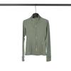 In Stock: LU Women's Slim Fit Yoga Jacket with Gold Zipper - Stand Collar Running Top