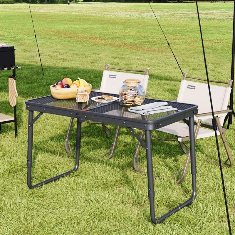 Portable Outdoor Folding Mesh Table