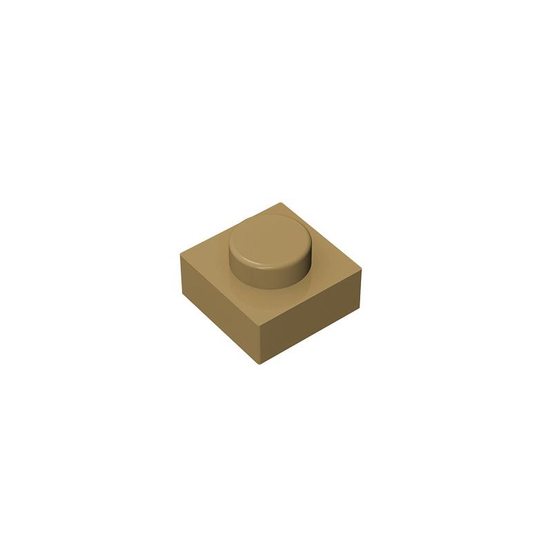 

Lot 3024 30008 Plate 1 x 1 Bricks Toys For Technical Buildings Blocks Toys For Children Gift Compatible with Assemblage DIY MOC 100PCS темно-коричневий колір