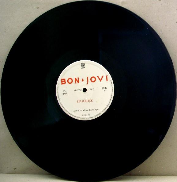 

12inch Record BON JOVI - Let It Rock BONDJ412 Vertigo 1986 UK Rock Used