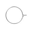 50 Pcs/Lot Wholesale Earrings Jewelry Materials Stainless Steel Hook Hoops Hooks For Women Men Accessories DIY Earring Component