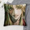 BBlack Lagoon Doublesided Printed Square Decorative Cushion Cover for Sofa Living Room Home Decor