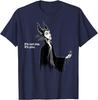 Mode Casual Disney Schurken Maleficent Het Ben Ik Niet Jij Bent Het T-shirt S-4XL Zomer