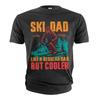 Men's Ski Dad T-shirt Skiing Dad Father's Day Christmas Fathers Skiing Gift