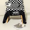 Vans Slip-On Classic Casual Checkerboard Carpet Set Low Top Skate Shoes Unisex Sneakers Black White VN000EYEBWW(S-BOX)