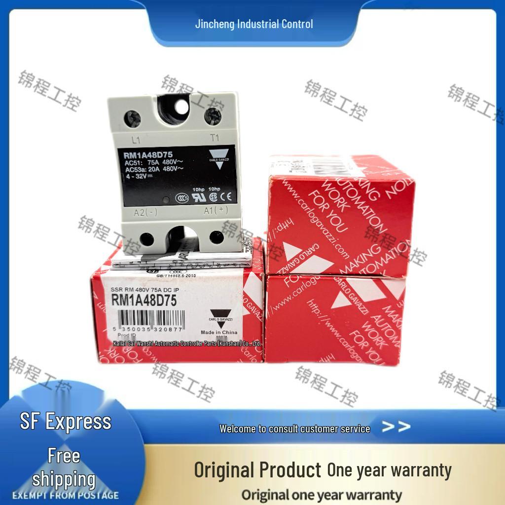 

Swiss Carlo Gavazzi RM1A48D75 Single-Phase Solid State Relay Available Er Zhe