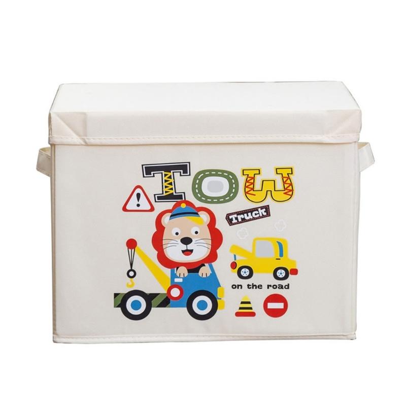 Practical Foldable Cubes Shelf Storage Bins Space Saving Toy Storage Case for Childrens Toy Bedroom Organization