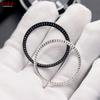 27.5mm*31mm Watch Dial Circle Plate for NH35/36 4R 6R Skeleton Movement Hollow Dial RIng for Seiko SKX007/009 Watch Accessories
