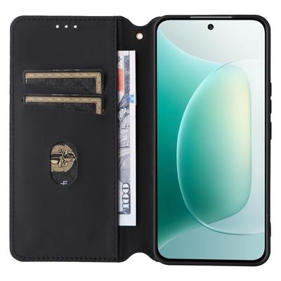 For Honor 300 Wallet Case Rhombus Imprinted Leather Phone Cover