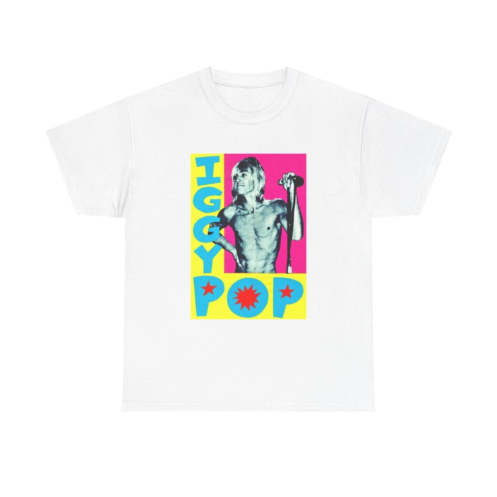 Men s and Women s T-shirts Iggy Pop M