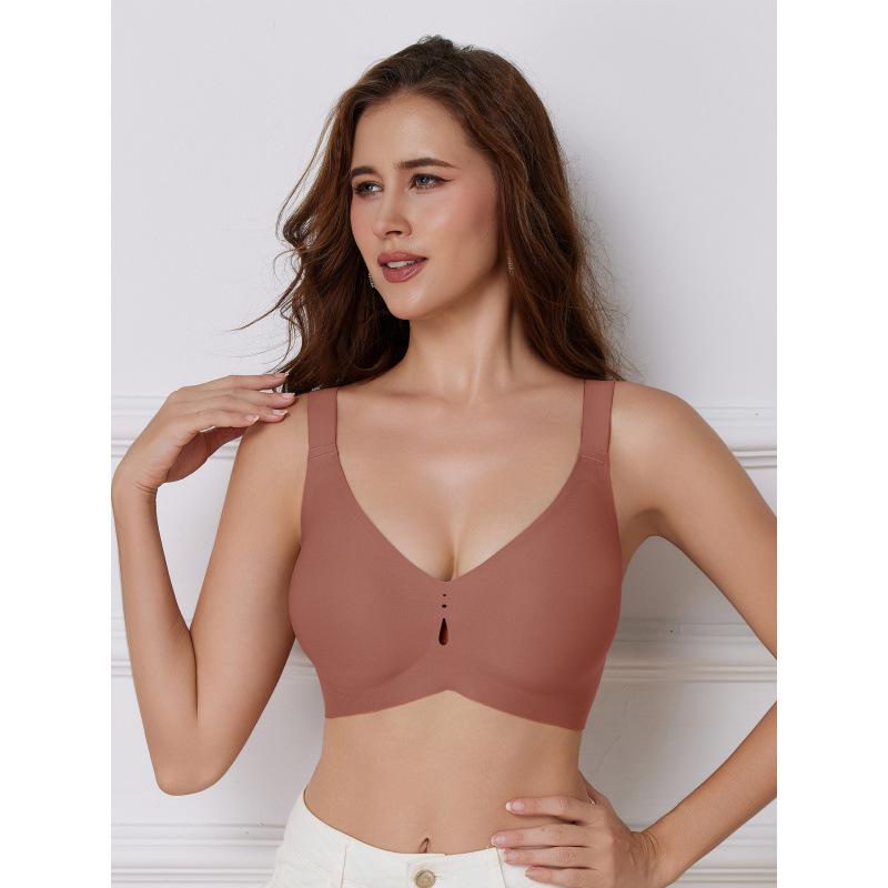Nahtloser bügelloser Alltags-BH mit Jelly-Gel-Cups