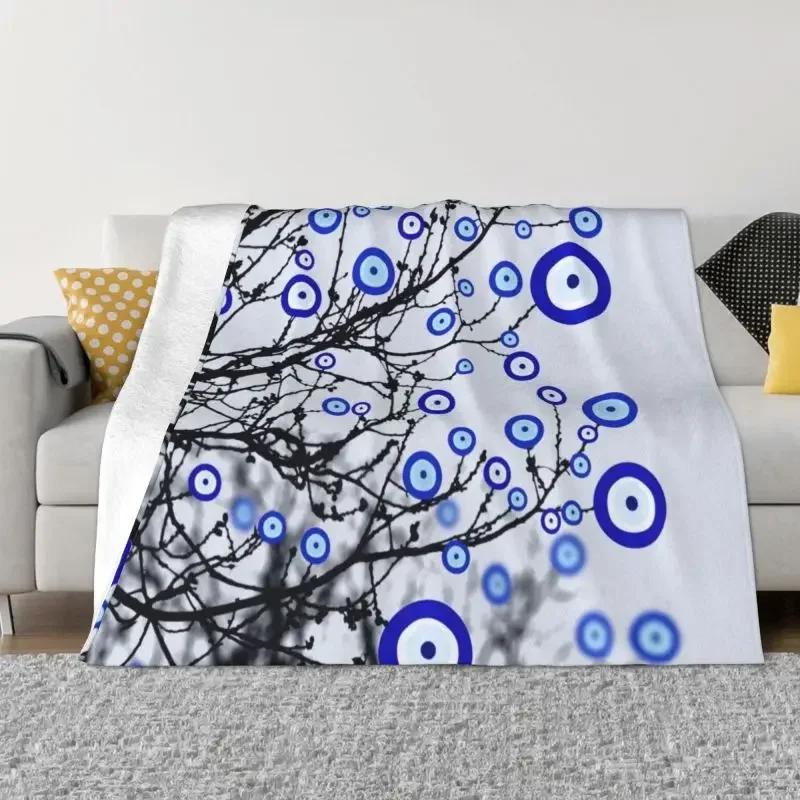 Bohemian Patchwork Geometric Pattern Print Blanket, Warm and Cozy Soft Blanket for Sofa Bed Couch Car Office Camping Travel, Gif