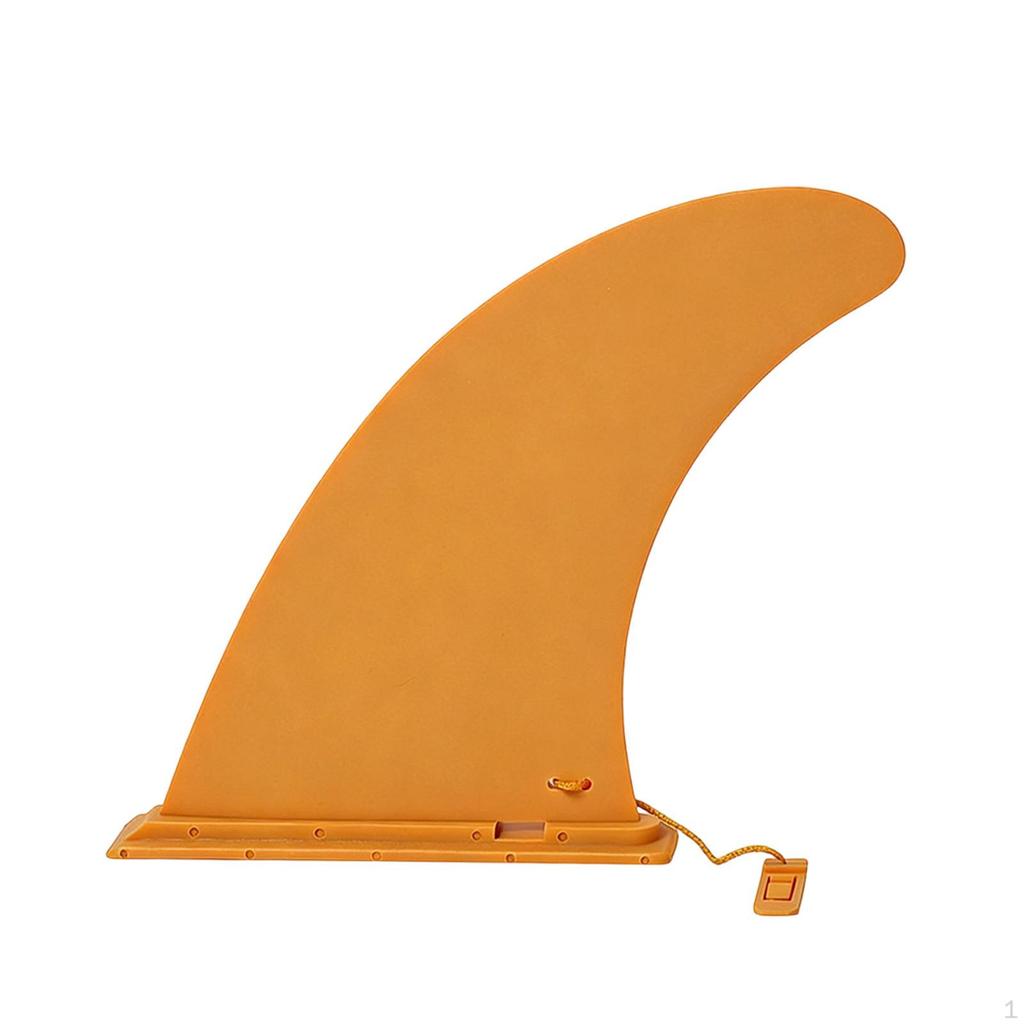Pinna da Surf 9 pollici Professionale Spessa Staccabile di Ricambio per Sport Acquatici Stand up