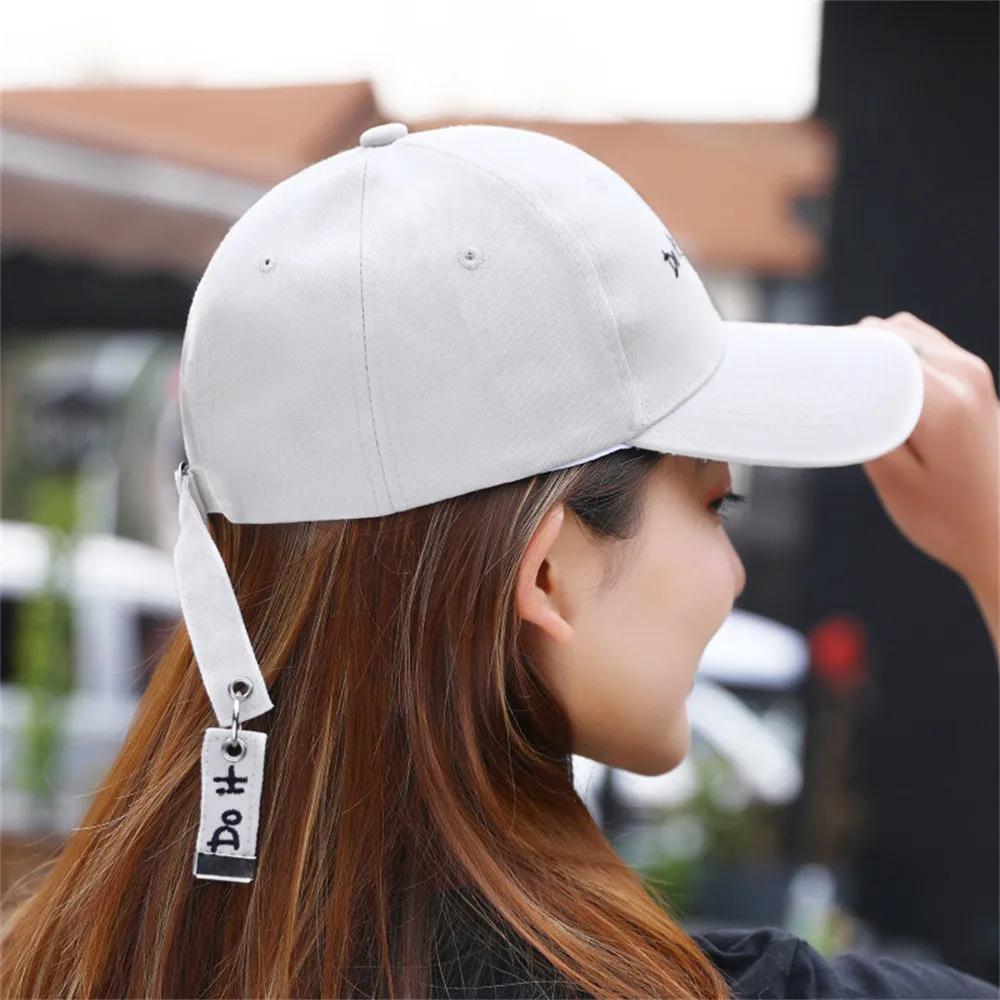 Minimalist Thin Hat Summer Duckbill Hat Solid Color Embroidered Cotton Couple Baseball Cap