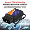 Car ODB2 Diagnostic Tools ELM327 V1.5 Code Reader USB Cable PIC18F25K80 Chip ELM 327 OBD 2 Scanner Support Most OBDII Protocols