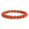 Natural Crystal Agate & Tiger Eye Stone Bracelet - Fashionable Round Beads for Men & Women