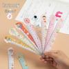 Cartoon Alien 15cm Ruler for Primary School Students - Cute and Stylish Measurement Tool for Learning and Drawing