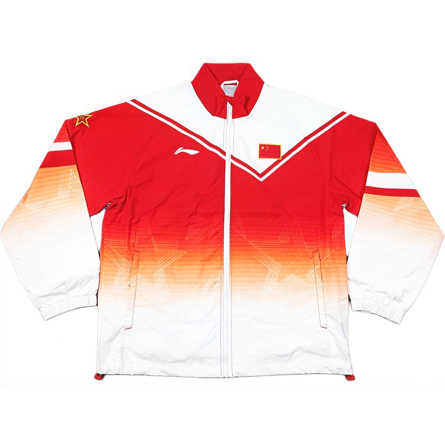 

Li-Ning Плюс размер Повседневная свободная спортивная куртка с длинным рукавом Мужская куртка Красная AFDP919-1 L