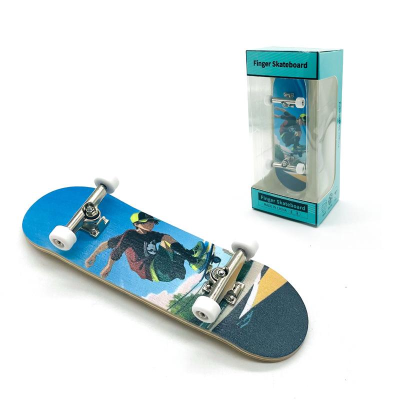 

Мини-скейтборд для мальчиков Фингерборд Новинки Игрушки Хобби Антистресс Сенсорные головоломки Игрушки Детские забавные подарки H12