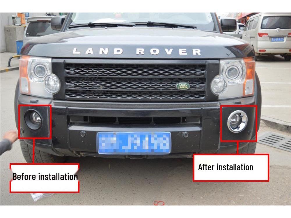 Discovery 3 Front Fog Light Cover Frame and Decoration
