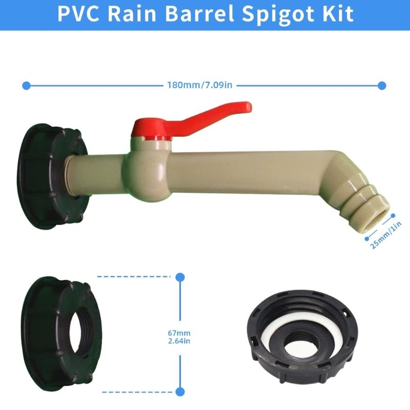 IBC Outlet Tap IBC Tank Accessories Water Tank Accessories Adapter Outlet Tap IBC Water Tank Ball Outlet Valves