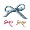 Girl Hairpin Rhinestone Inlays Three-Dimensional Bow Design Hair Pin Fixes Broken Bangs Hair Clip Hair Styling Tool