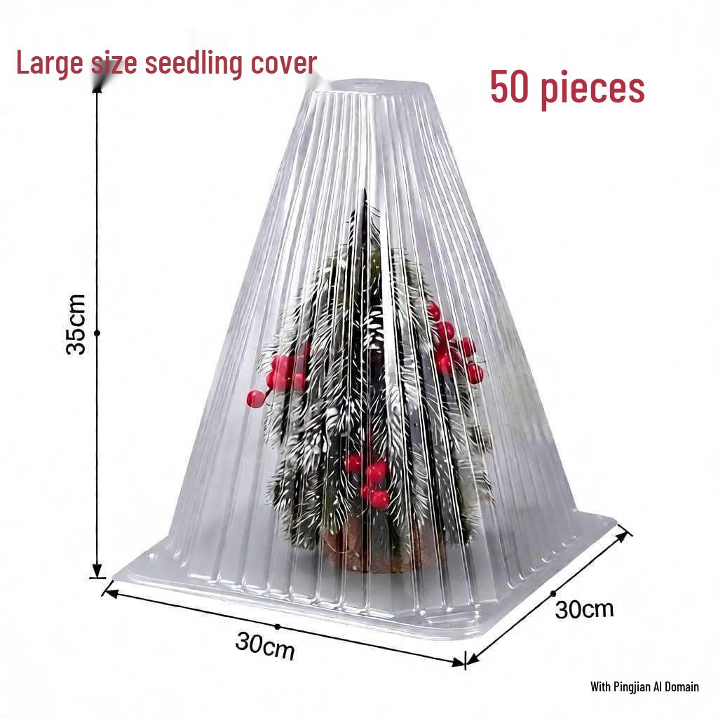 Durable Seedling Protection Cover: Windproof, Frostproof, Insect & Bird Barrier for Vegetables, Reusable Greenhouse Shield