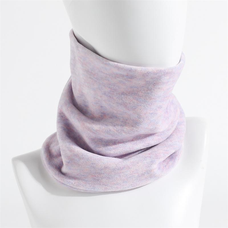 Fashion Soft Knitted Neck Warmer Sports Scarf Women Men Face Cover Winter Skating Running Hiking Scarves Thick Cold-proof Collar