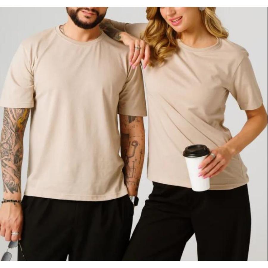 

Женская хлопковая футболка с коротким рукавом с принтом XXXL