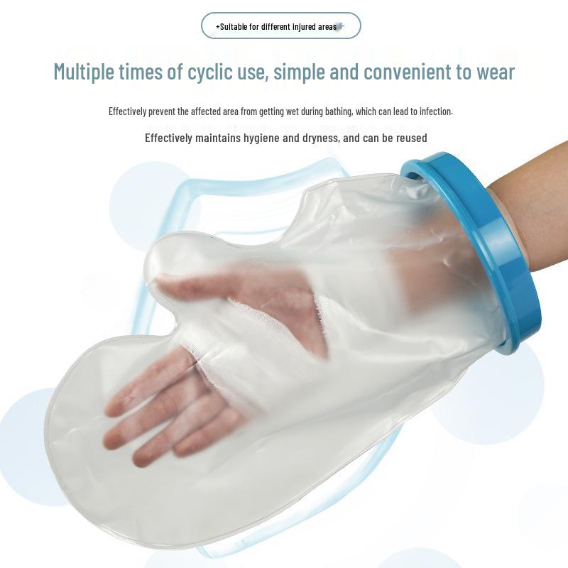 Adult Waterproof PICC Line Cover for Post-Op Wound Protection - Antibacterial Wrist/Arm Guard
