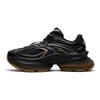 Anta Fuyiao 2 Cinco Anillos Moda Cómodo Absorción de Impactos Antideslizante Resistente al Desgaste Zapatillas Bajas para Papá Mujer zapatilla Negro Dorado 122518899X-2