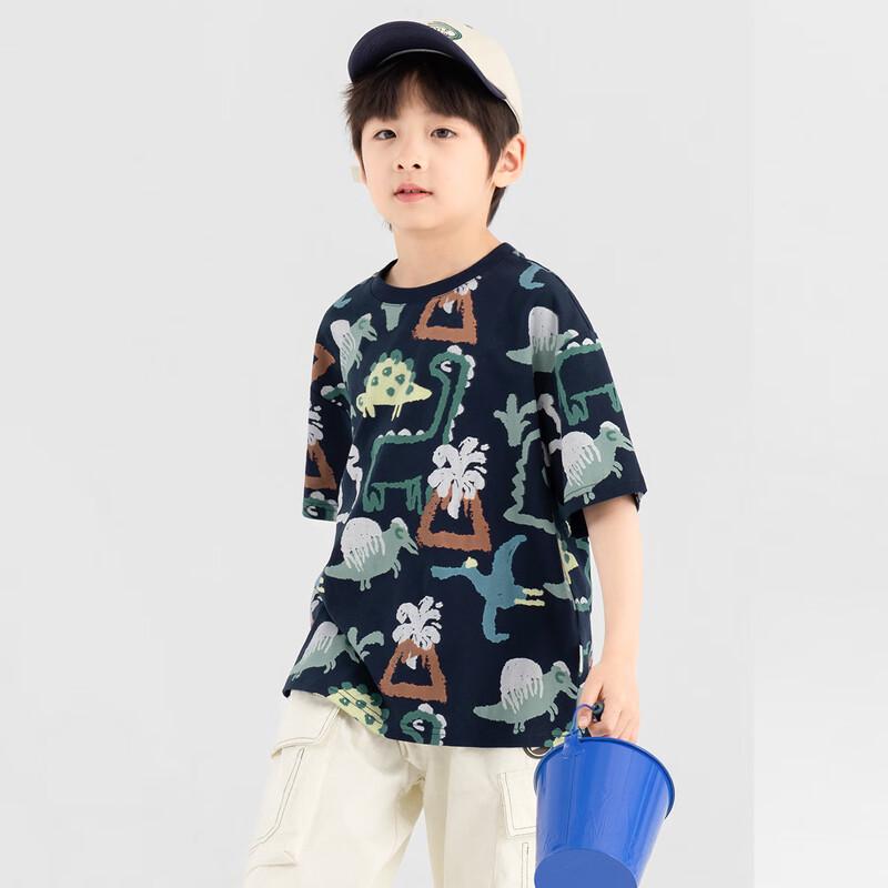 Dododoa Boys' Cartoon Cool-Touch Cotton T-Shirt