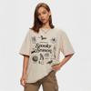 Spooky Witch T Shirt Vintage Halloween TShirts Cute Mystical Witchy Shirt Short Sleeve Pumpkin Black Cat Tees Women Fall Tops