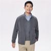 Giordano Men's Stand Collar Fleece Jacket