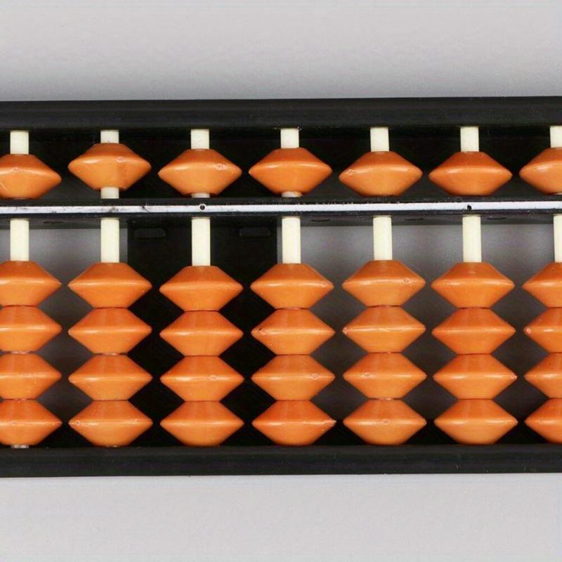 17 Digits Abacus Soroban Beads Column Traditional Math Learning Tool for Kids School Education