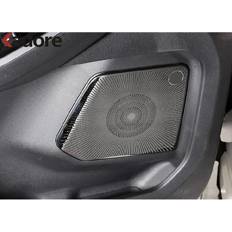 Car Inner Door Audio Speaker Cover Trim For Ford Kuga Escape -  2024 Stainless Steel Loudspeaker Frame Accessories