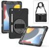 360 Rotating Stand Case For iPad 10.2" 2019 2020 2021 7th 8th 9th Generation Hybrid Cover With Pen Holder,Hand & Shoulder Strap