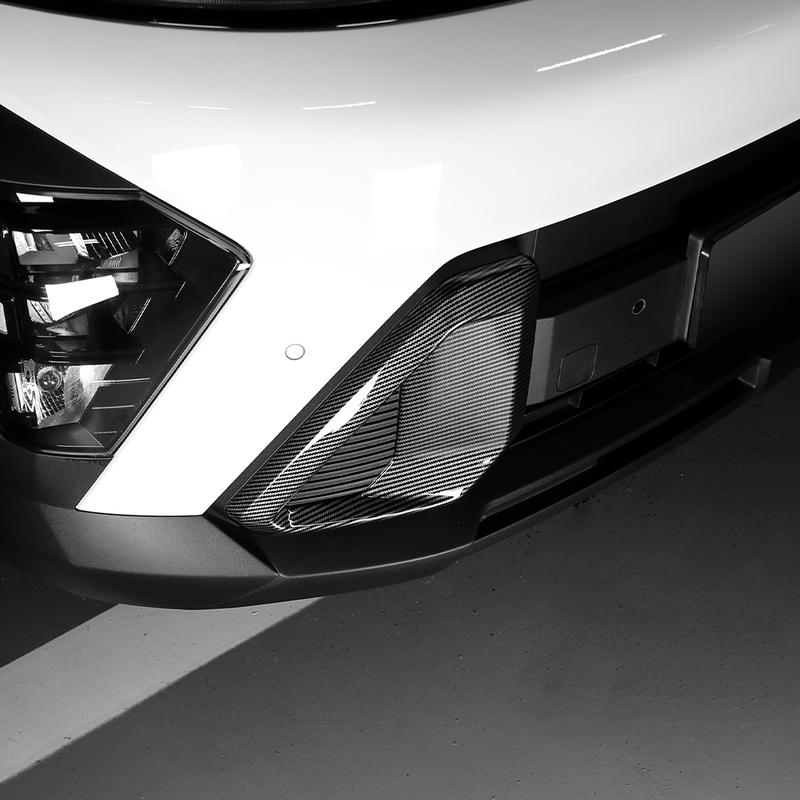 Car Decoration Front Fog Light Trim Cover For Hyundai KONA SX2 2024-2026 Cars Accessories Styling Upgrade Modify A Car