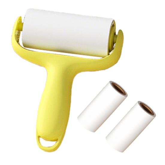Lint Roller for Pet Hair Portable Handheld Cat Dog Hair Remover with 3 Refills for Laundry Clothes Couch Carpet Bedding Furniture