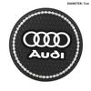 2Pcs Diamond Car Coaster Water Cup Holder Pad Anti-slip Mat for Q2 S A3 8P S3 8V A4 B8 B6 B7 A6 C6 C5 C7 A5 Q3 Q5 Q7 TT A1 A2
