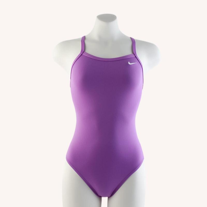 Nike Women S hydraStrong anSwer Solid Racerback SwimSuit Gorge Green neSSa017