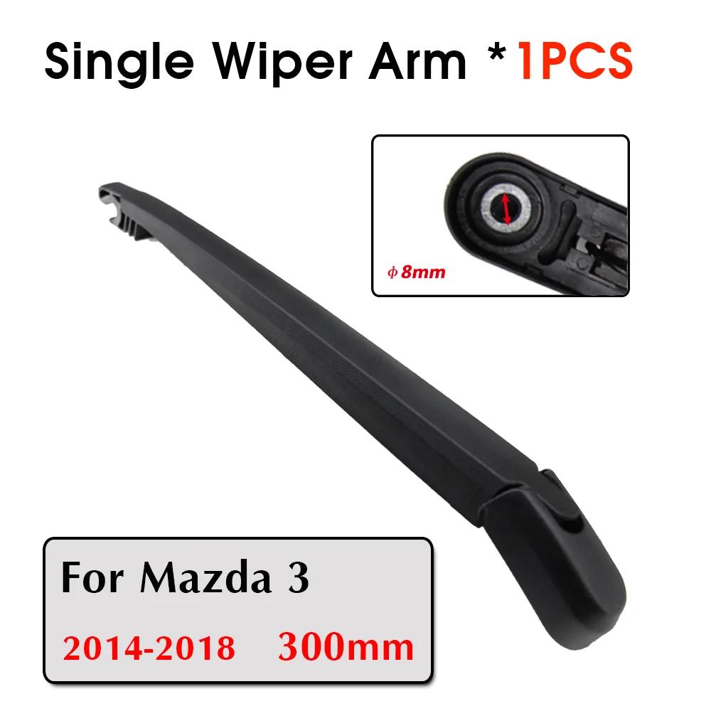Car Rear Wiper Blade Blades Back Window Wipers Arm For Mazda 3 Hatchback (2014-2018) 310mm Auto Windscreen Blade