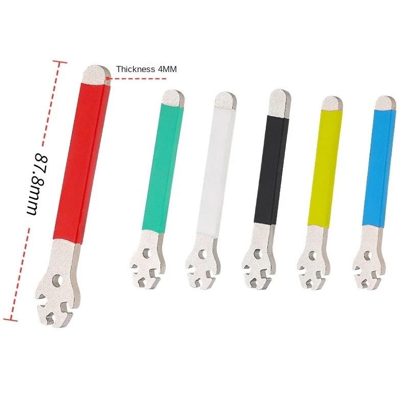 Stainless Steel Mountain Bicycle Spoke Wrench Anti-slip MTB Cycling Bike Rim Wheel Spoke Wrench Tension Correction Repair Tools